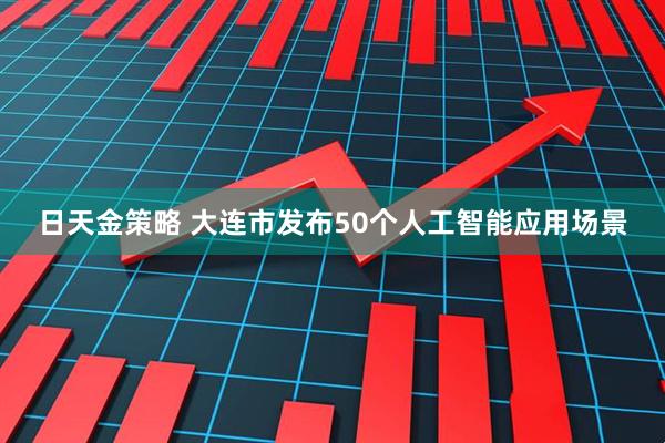 日天金策略 大连市发布50个人工智能应用场景