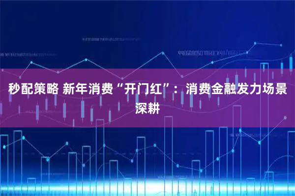 秒配策略 新年消费“开门红”：消费金融发力场景深耕